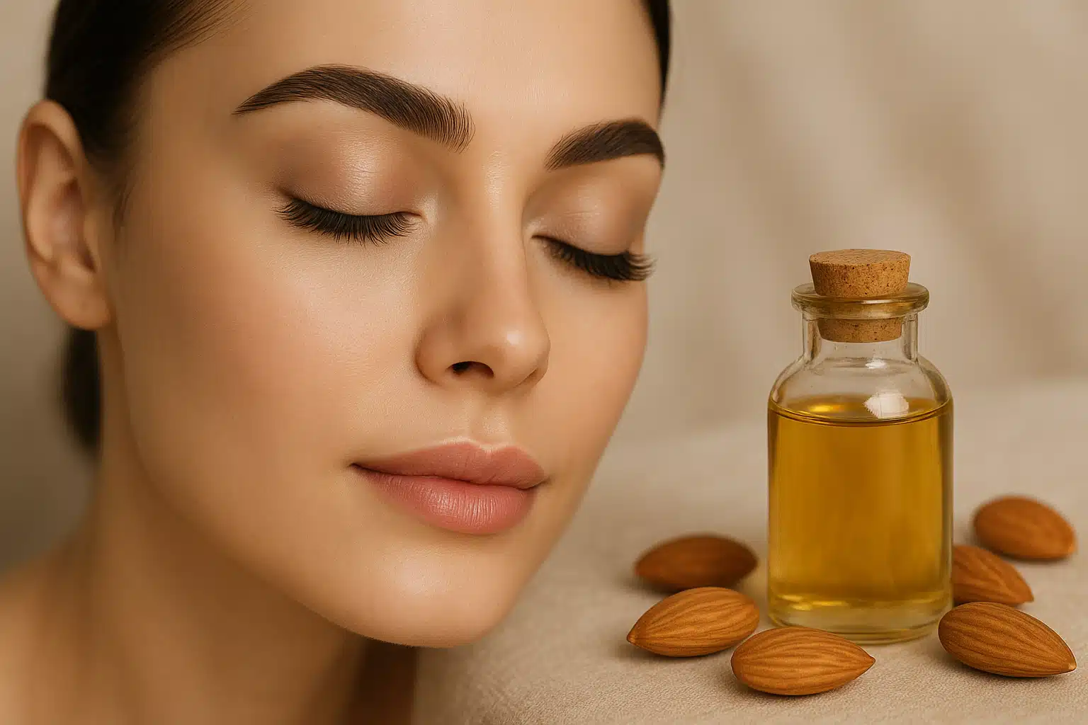 Benefits of Bitter Almond Oil for Eyebrows and Eyelashes