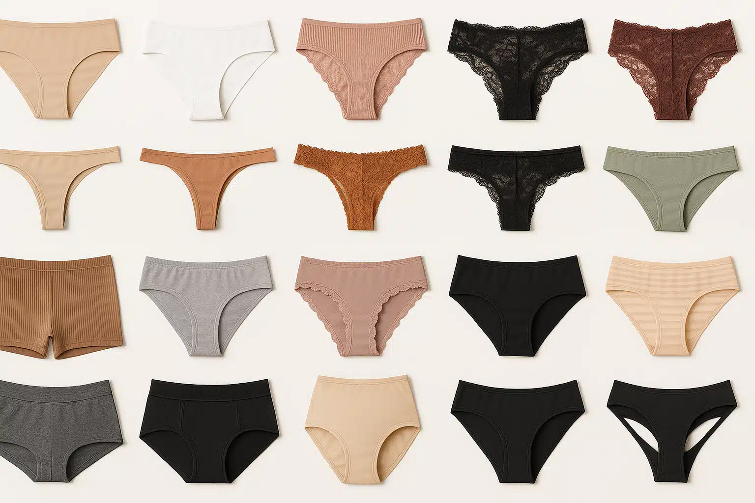 Complete Guide to Women’s Underwear: 40+ Styles, Uses, and Selection Tips