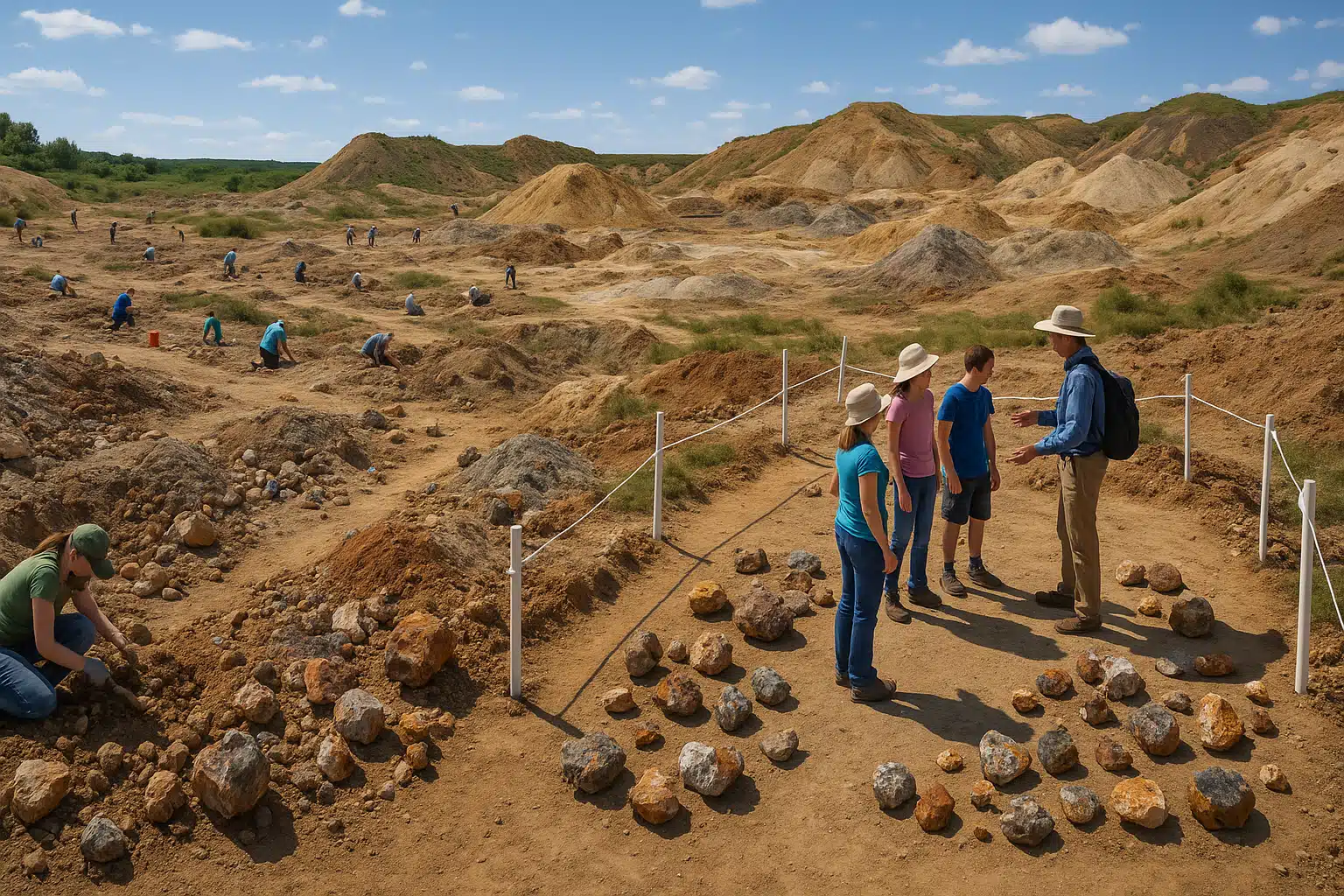 Public Dig Sites vs. Private Claims: Understanding Your Options for Mineral and Fossil Collecting