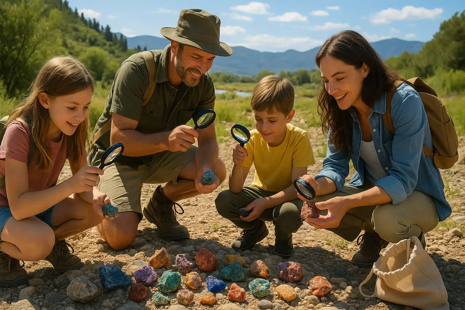 Rockhounding with Kids: 3 Games to Keep Them Digging