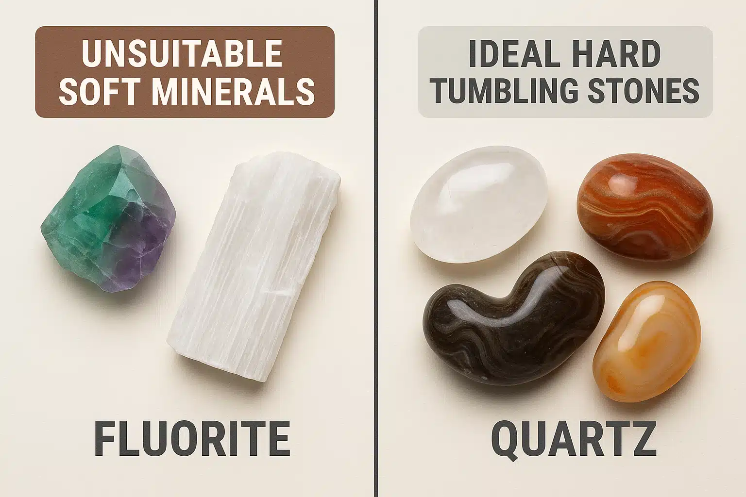 5 Rocks That Should Never Go in a Rock Tumbler