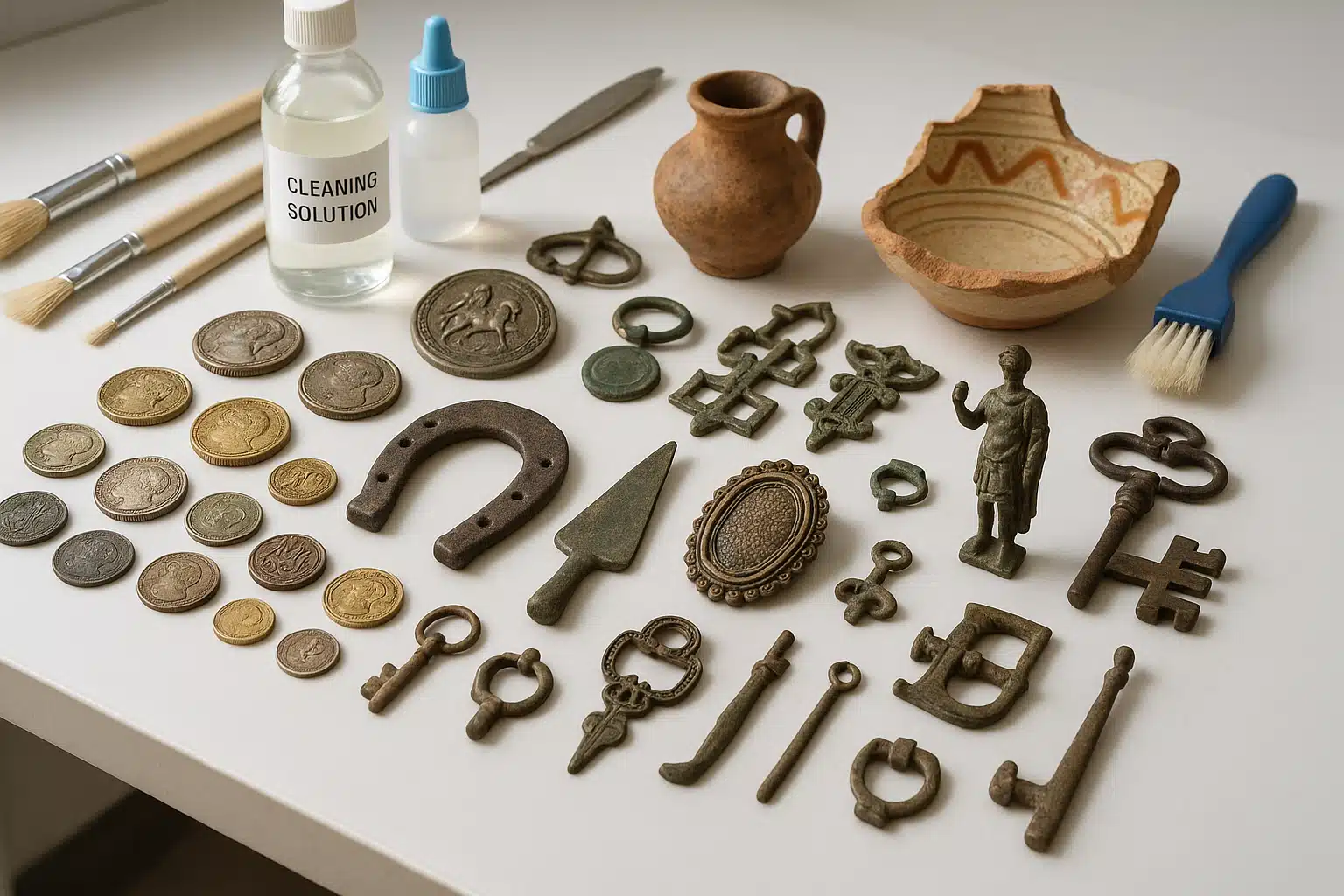 From Mud to Masterpiece: How to Clean Your Finds Without Damaging Them
