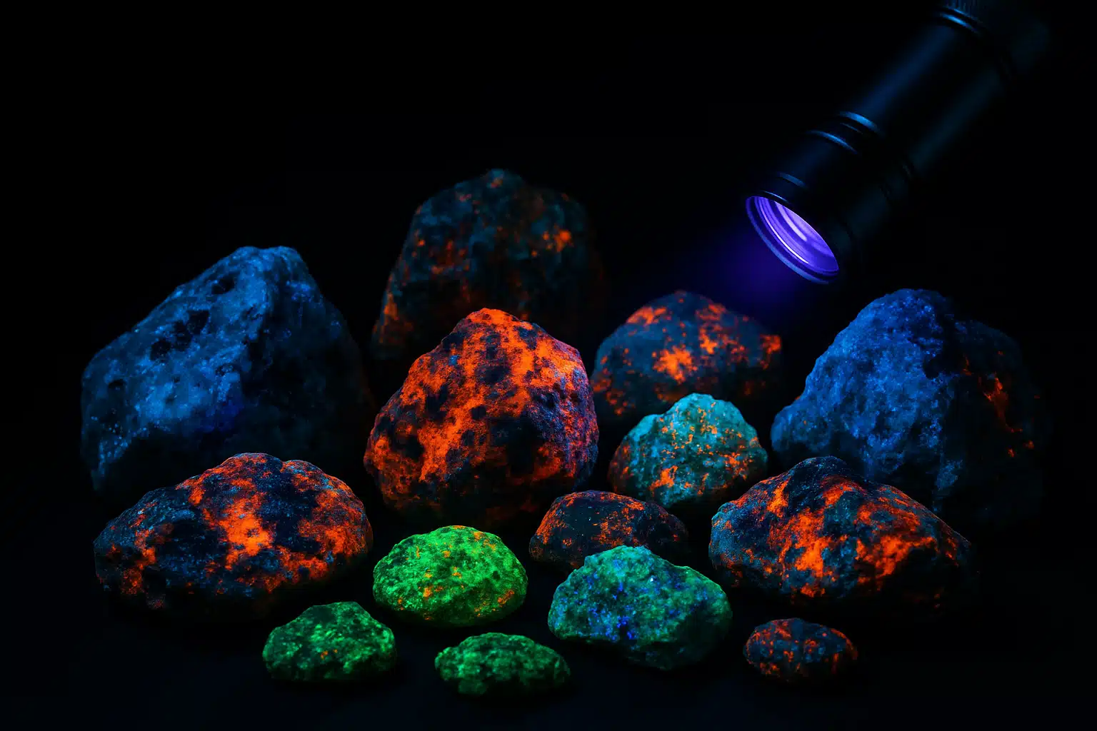 The Secret World of UV Minerals: Why Rocks Glow Under Ultraviolet Light