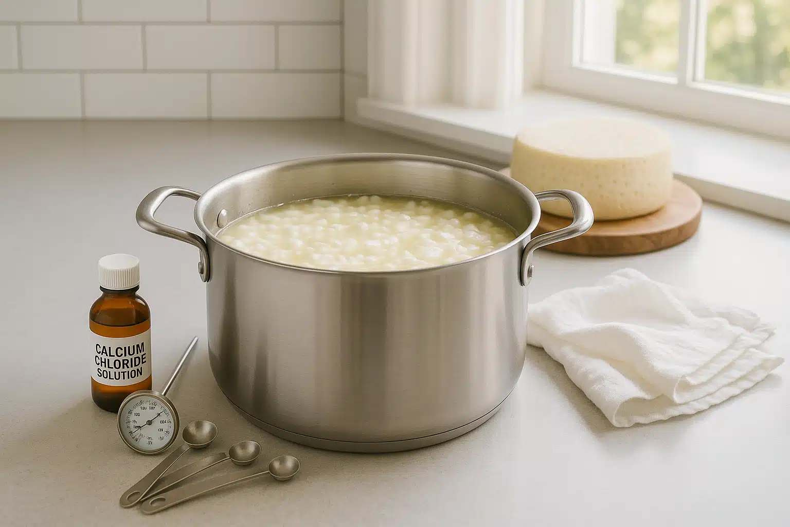 Calcium Chloride: The Essential Ingredient for Successful Cheese Making with Pasteurized Milk