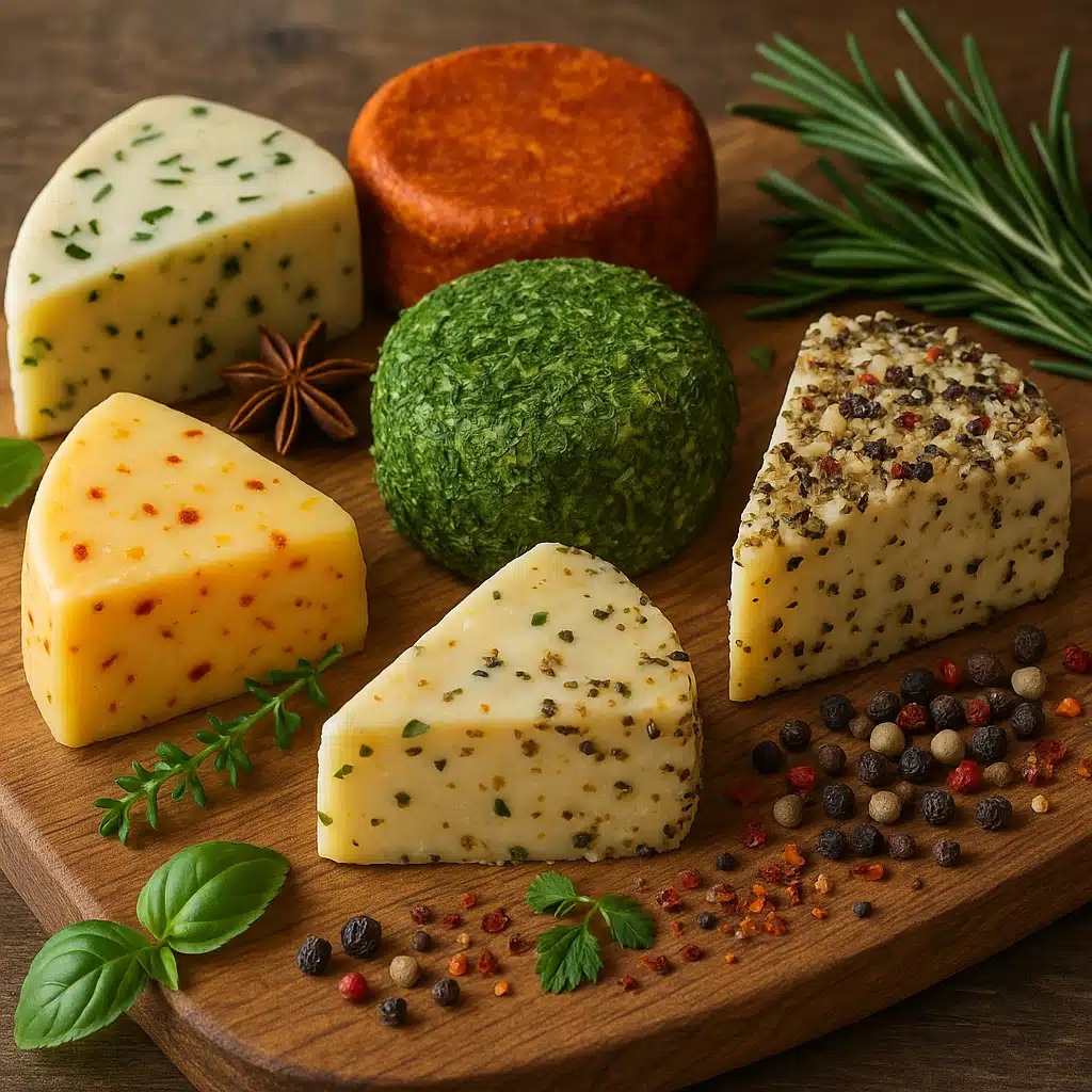 Introduction to Flavored Cheeses