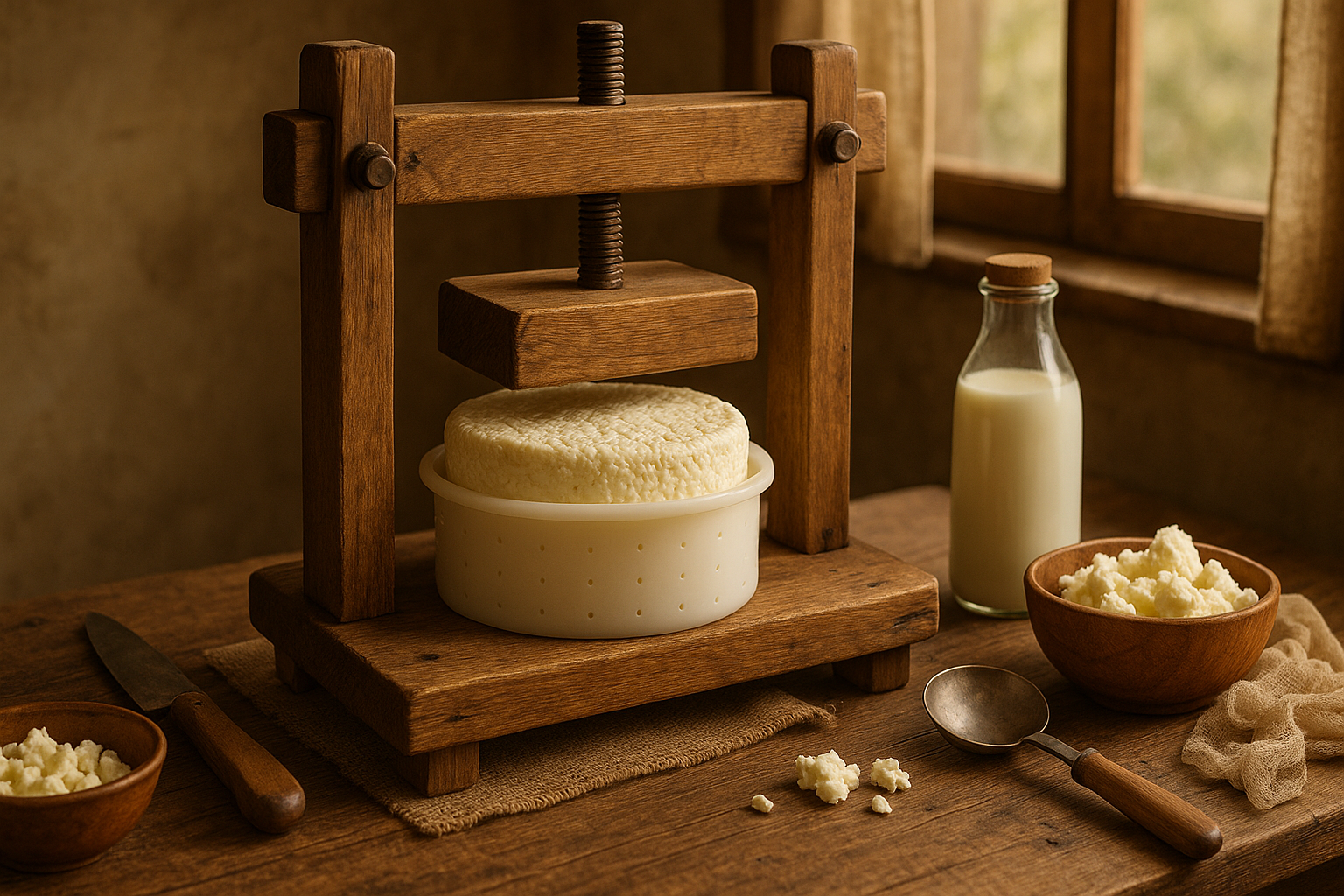 Build Your Own DIY Cheese Press for Home Cheese Making