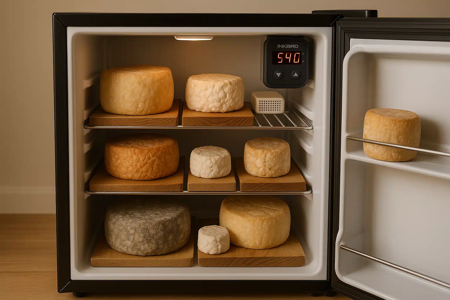 Building a Mini-Fridge Cheese Cave: A Complete Guide to Home Cheese Aging