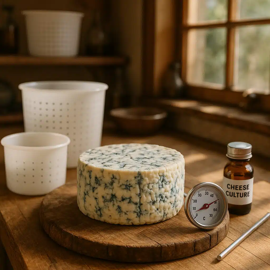 Blue Cheese at Home: A Complete Guide to Crafting Artisan Blue Cheese from Your Kitchen